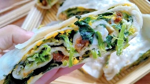 春天懒人面食！卷一卷蒸一蒸，加把青菜就好吃，比包子饺子还简单